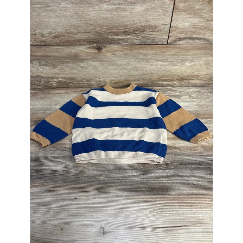 H&M Fine Knit Striped Sweater Blue sz 2T Blue 2T