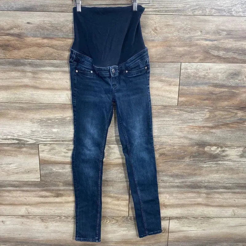 H&M Mama Skinny Jeans sz Small Blue Small Used
