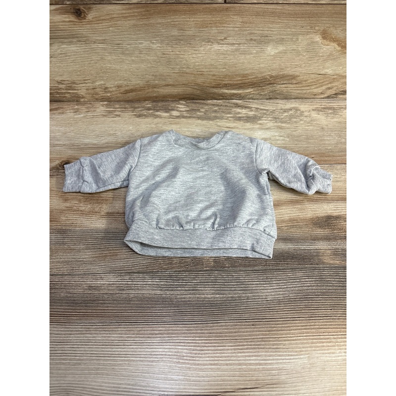H&M Sweatshirt Grey sz Newborn Grey Newborn