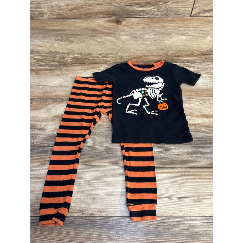 Just One You 2pc Dinosaur Pajama Set Black sz 3T Black 3T