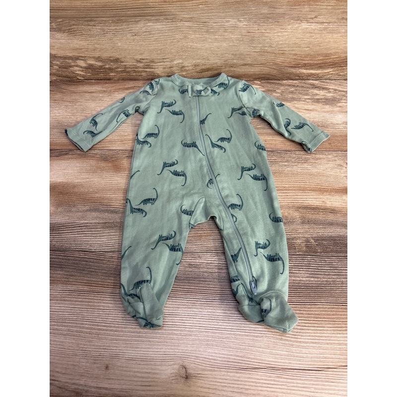 Just One You Dinosaur Print Sleeper Green sz 3m Green 3m