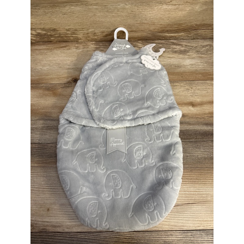NEW Amongst The Cloud Swaddle Grey sz 0-3m Grey Newborn