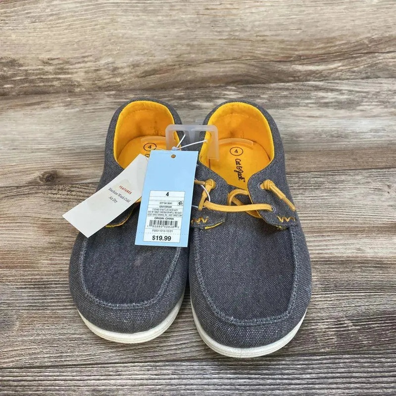 NEW Cat & Jack Briar Slip-On Sneakers sz 4Y Grey 4Y New