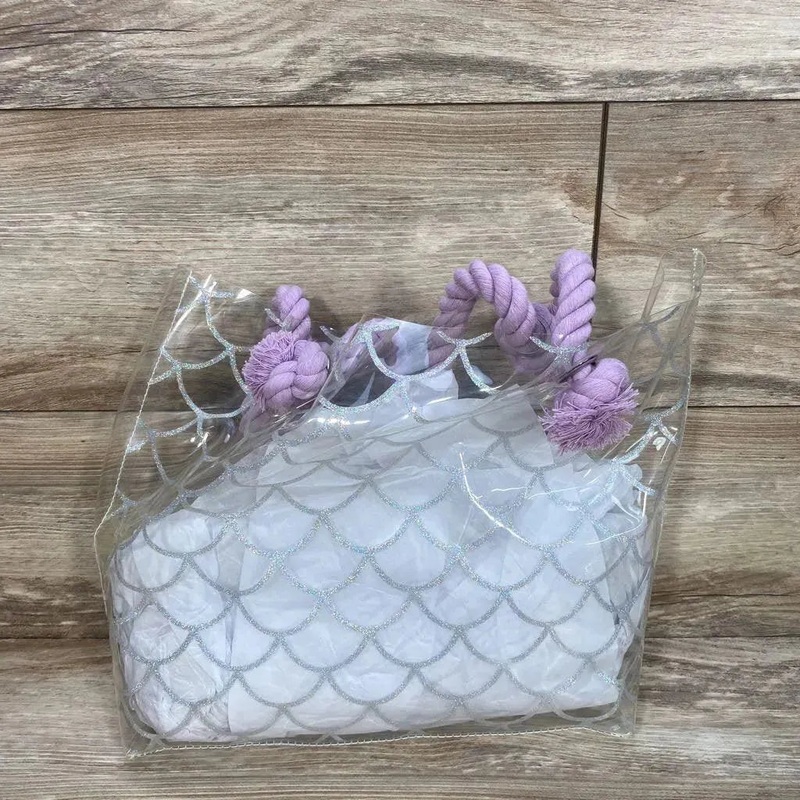 NEW Cat & Jack Mermaid Purse Clear New