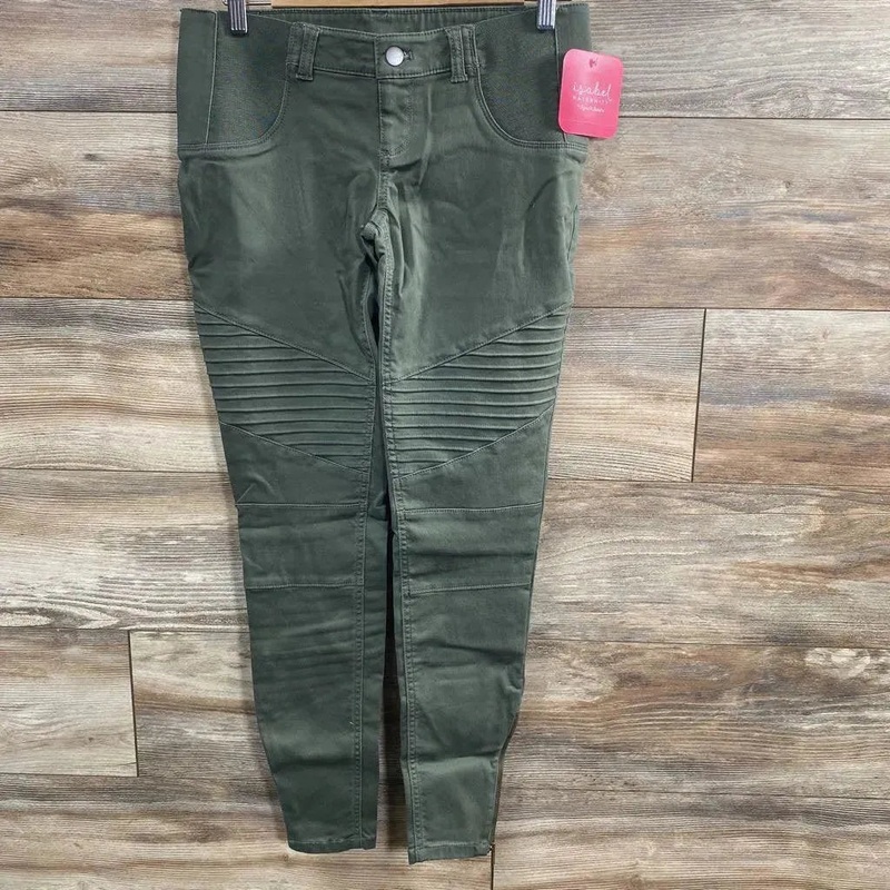 NEW Isabel Maternity Utility Jeggings sz 00 Olive 00 / XS New