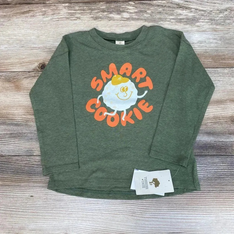 NEW Tucker + Tate Smart Cookie Shirt sz 24m Green 24m New