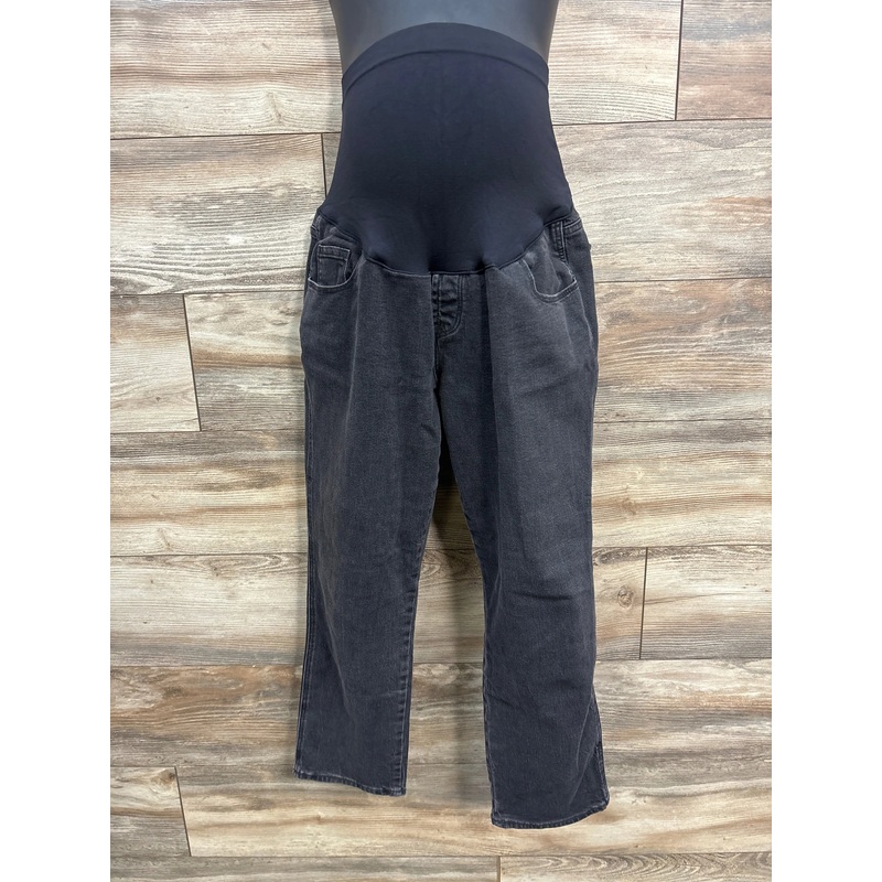Old Navy Maternity Vintage Slim Fit Jeans Black sz Large Black Maternity Large