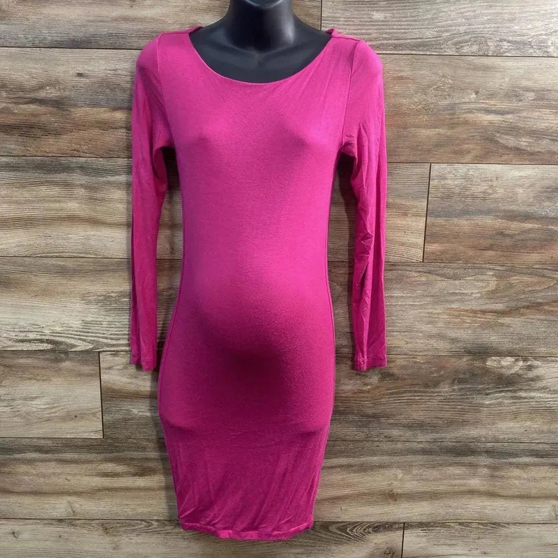 Sexy Mama Maternity Dress sz XS Pink XS Used