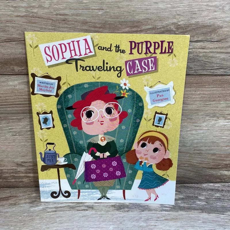 Sophia and the Purple Traveling Case Paperback Book Used