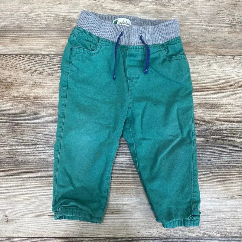 Baby Boden Lined Pants sz 18-24m Green 18-24m Used