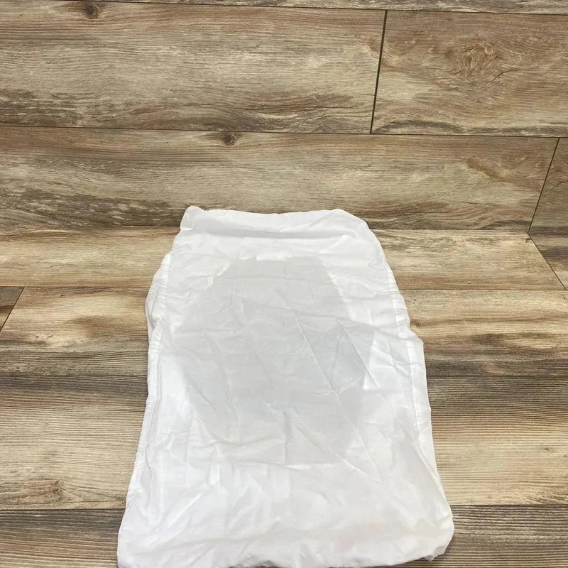 Bassinet Fitted Sheet White Used