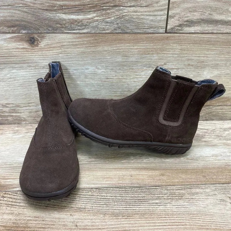 Bogs Wall Ball Chelsea Boots sz 1Y Brown 1Y Used