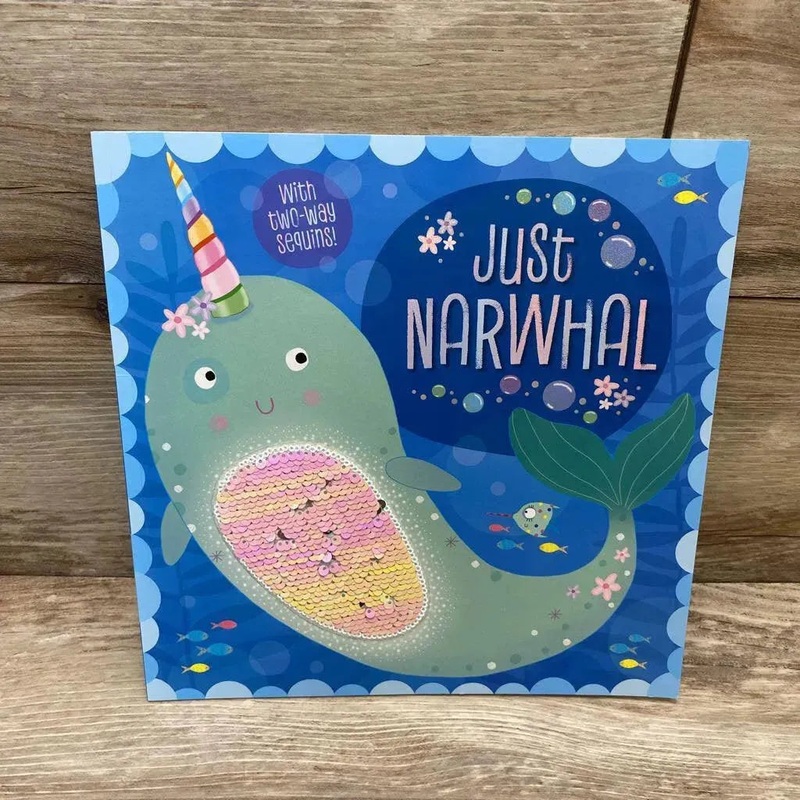 Just Narwhal Paper Book Used