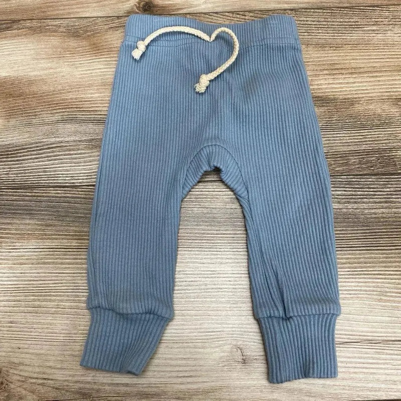 Little One Shop Ribbed Pants sz 3-6M Blue 3-6M Used