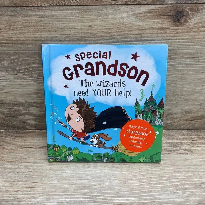 My Name Magical Storybooks, Special Grandson Hardcover Book New