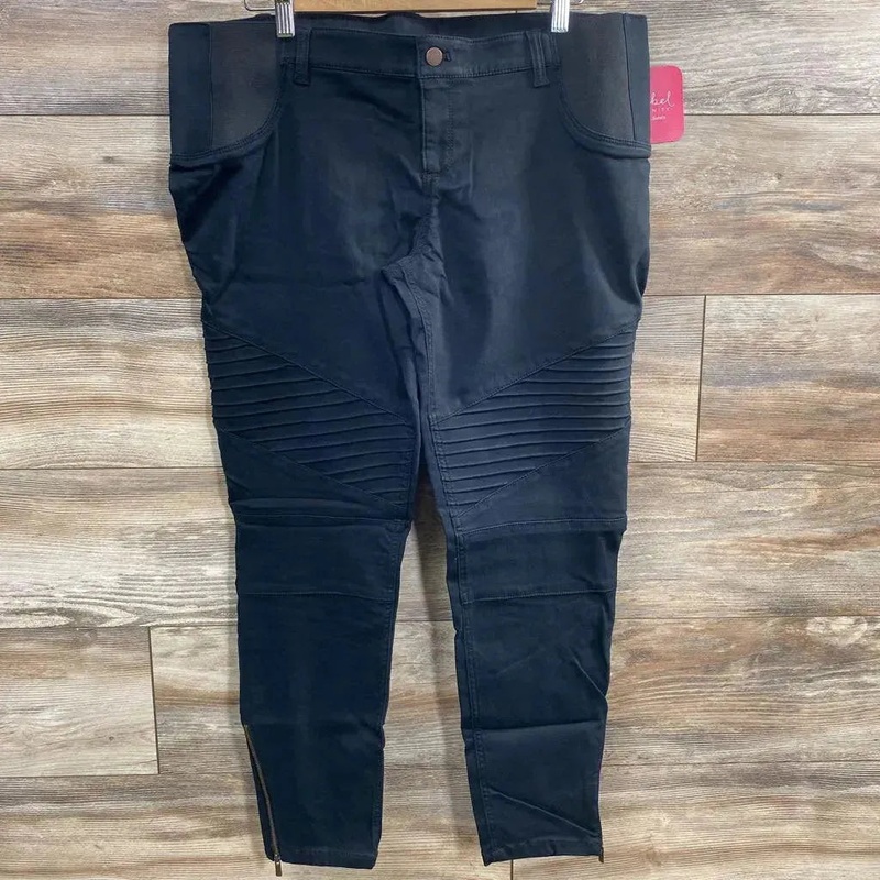 NEW Isabel Maternity Utility Jeggings sz 14 Black 14 / Large New