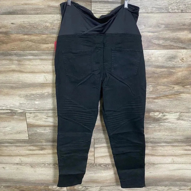 NEW Isabel Maternity Utility Jeggings sz 18/1XL Black 18 / 1XL New