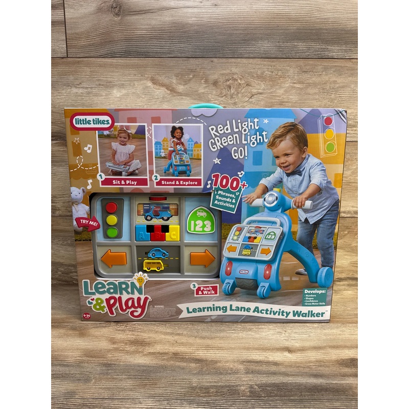 NEW Little Tikes Learn & Play Learning Lane Activity Walker
