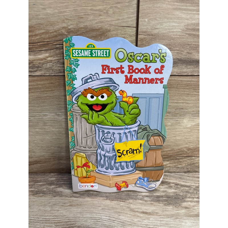 Sesame Street Oscars First Book Of Manners Board Book