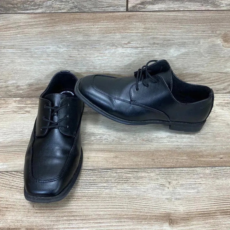 Sonoma Alexander Dress Shoes sz 4Y Black 4Y New