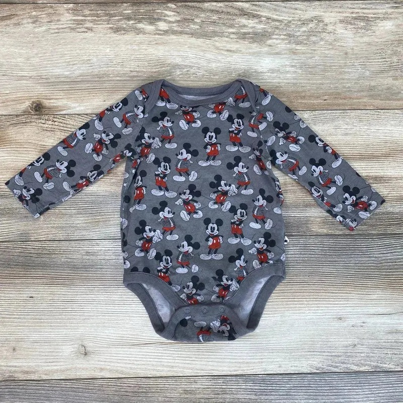 BabyGap/Disney Mickey Bodysuit sz 6-12m Grey 6-12m Used
