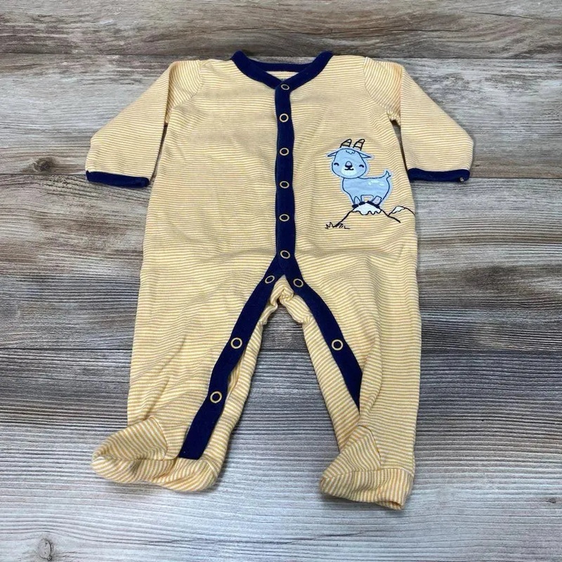 Carter’s Striped Sleeper sz 6m Yellow 6m Used