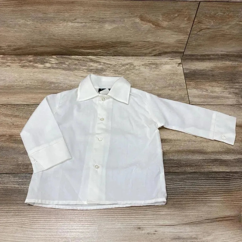 Fouger Button-Up Shirt sz 12m White 12m Used