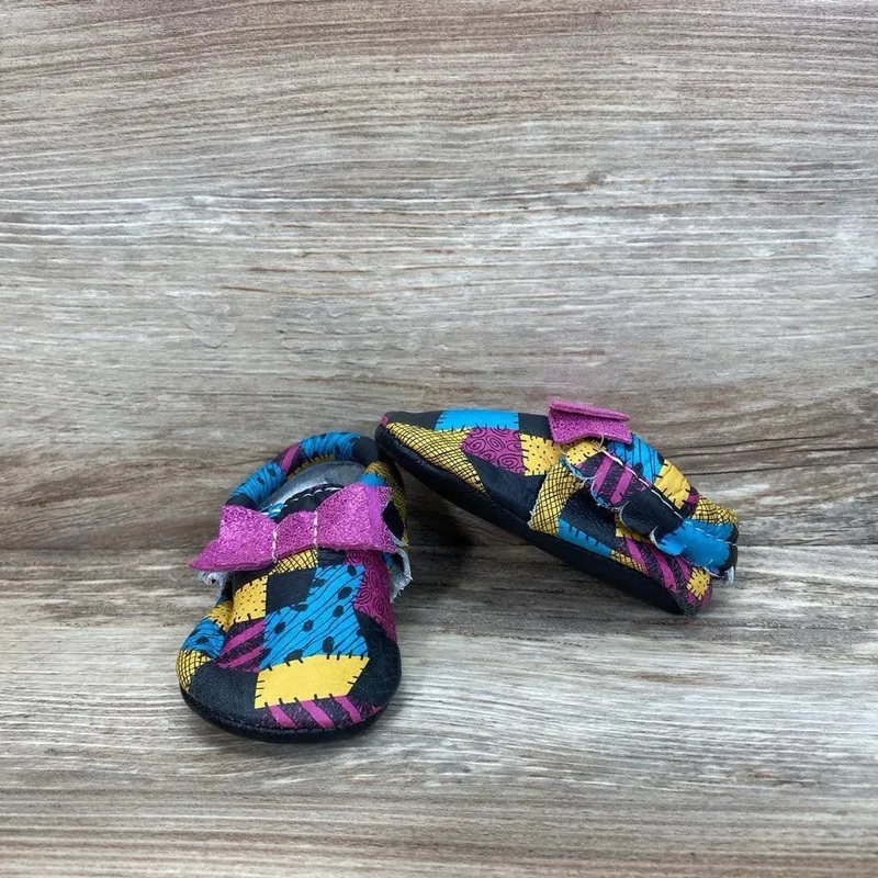 Freshly Picked Jack Skellington City Mocc sz 2c Black 2c Used