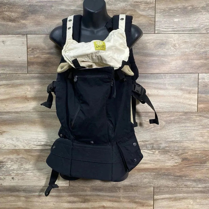 LILLEbaby 6-Position Complete Airflow Baby Carrier Black 7 – 45lbs Used