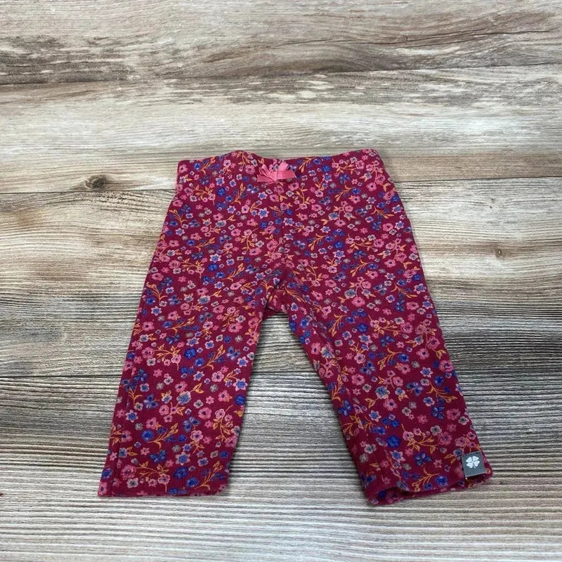 Lucky Brand Floral Leggings sz 0-3m Pink 0-3m Used