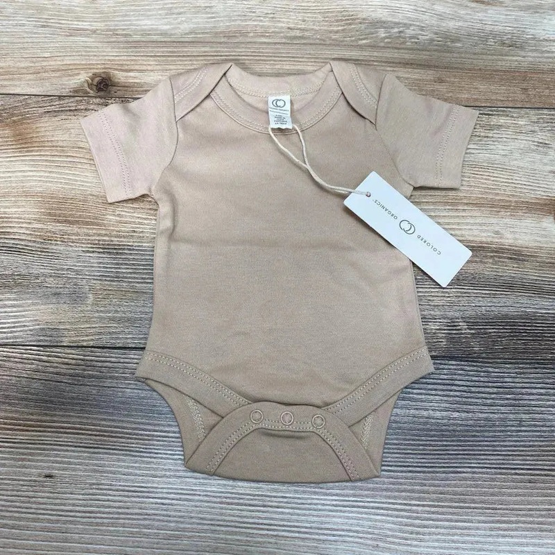 NEW Colored Organics Classic Bodysuit sz NB Clay NB New
