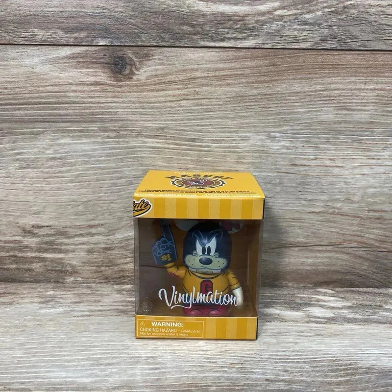 NEW Disney Vinylmation Figure Mascot Series Goofy Yellow 3″ New
