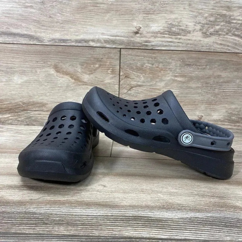 NEW Joybees Unisex Varsity Clogs sz 2Y Black 2Y New