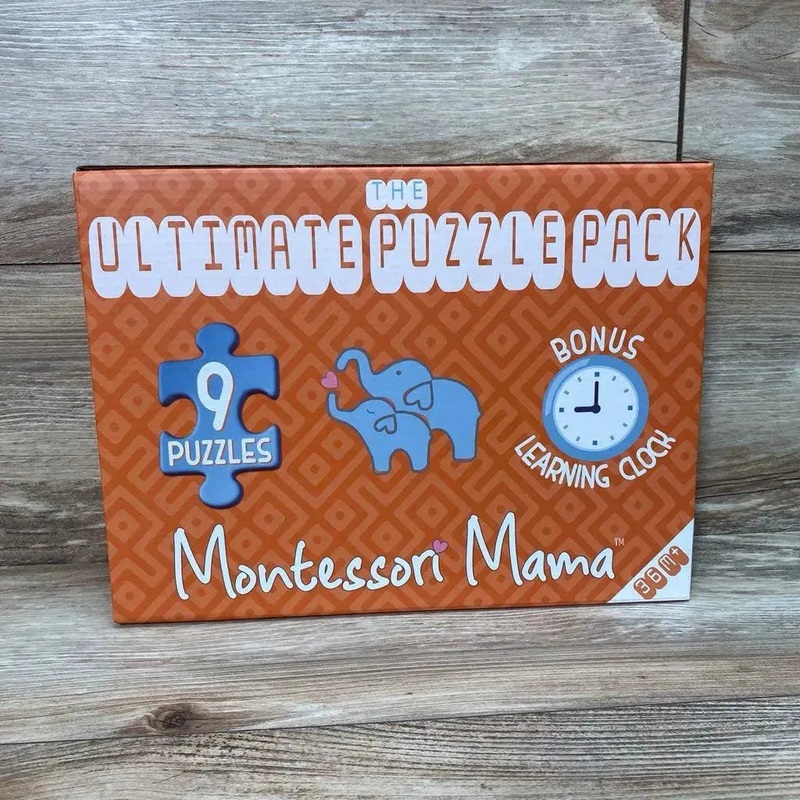 NEW Montessori Mama The Ultimate Puzzle Pack 12m+ New