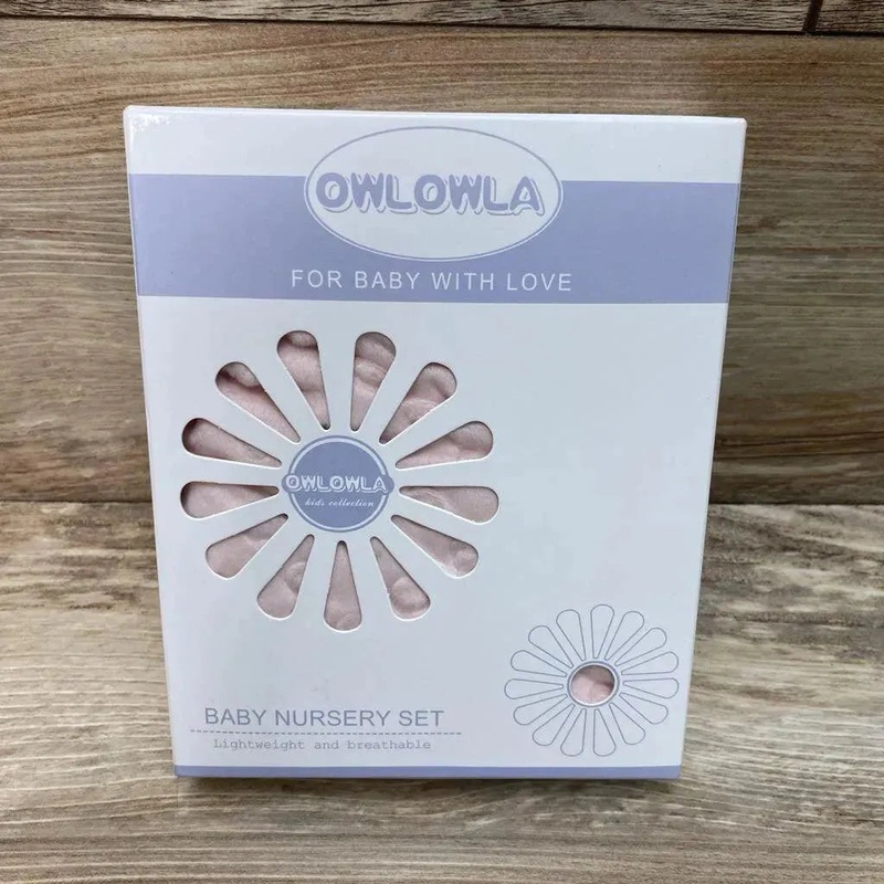 NEW Owlowla Nursing Pillow Cover Minky Dots Pink New