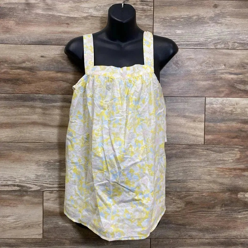 NEW The Nines By Hatch Floral Tank Top sz Medium Yellow Medium New