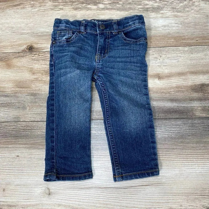 OshKosh Straight Jeans sz 12m Blue 12m Used