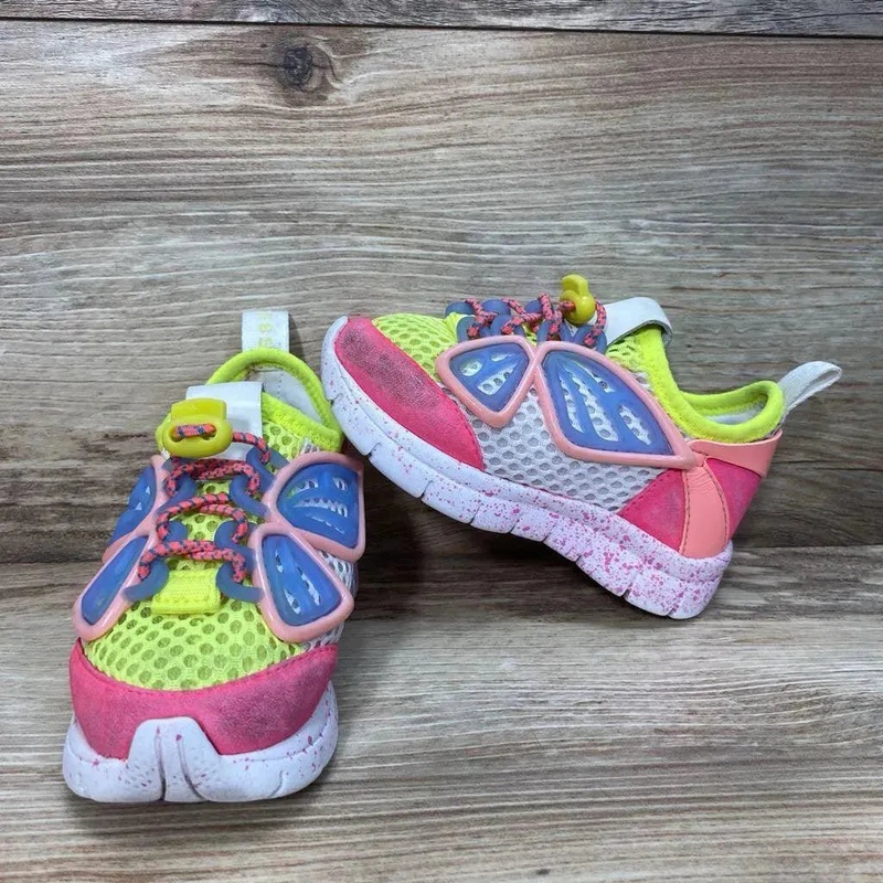 Sophia Webster Mini Chiara Butterfly Sneakers sz 6c Pink 6c Used