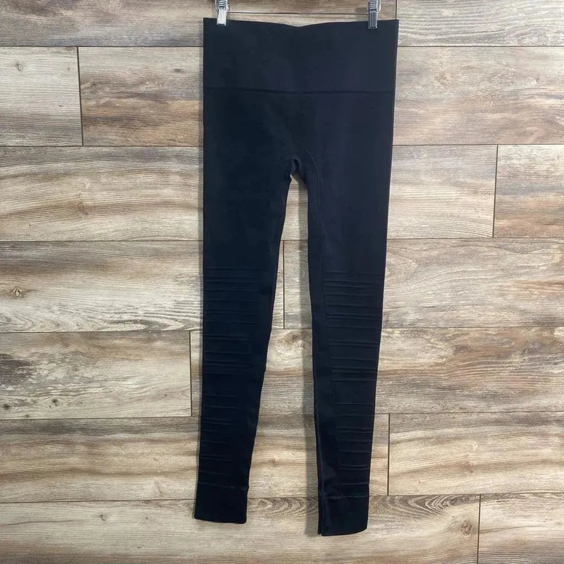 Blanqi Hipster Cuffed Leggings sz Medium Black Medium Used