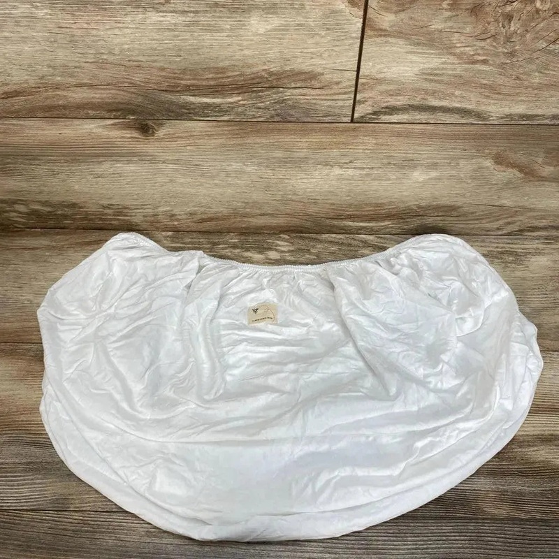 Burt’s Bees Organic Changing Pad Cover White Used