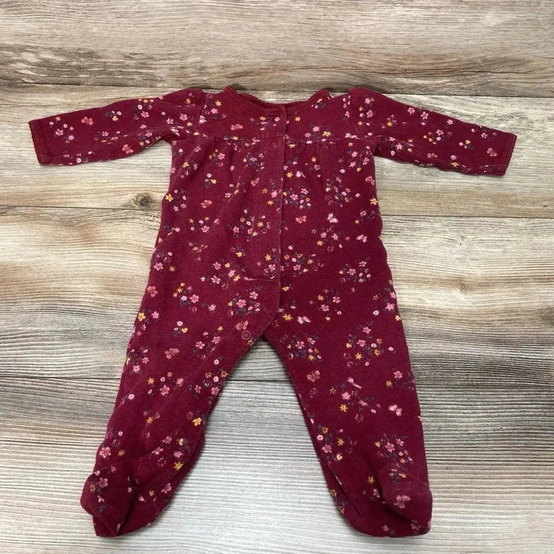 Carter’s Floral Sleeper sz 9m Red 9m Used