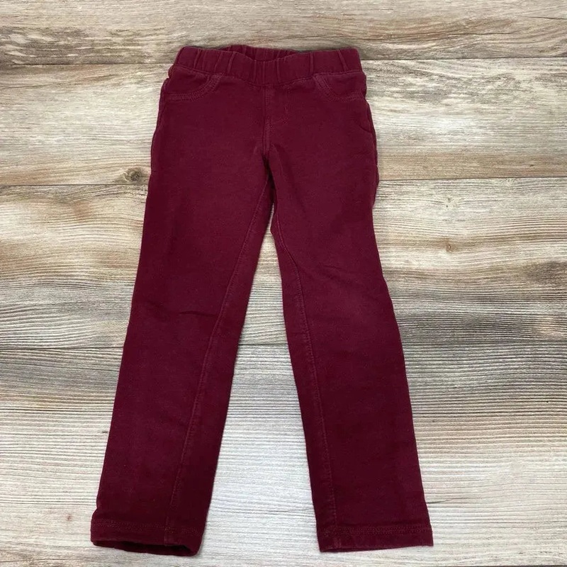 Cat & Jack Jeggings sz 4T Red 4T Used