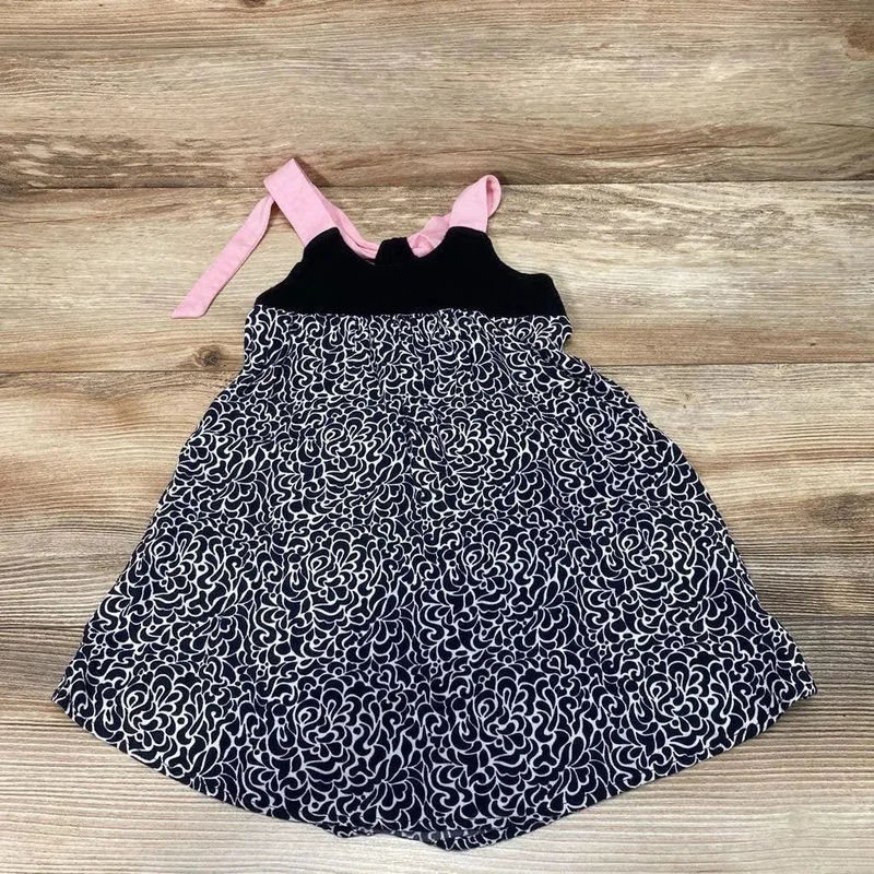 Cinnamon Tank Print Dress sz 18m Black 18m Used