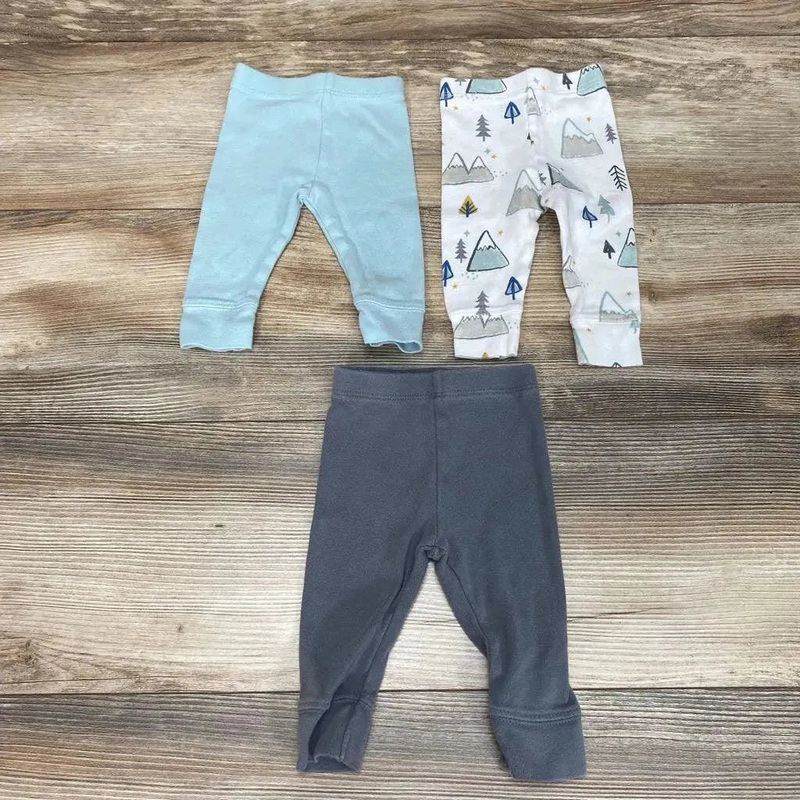Cloud Island 3Pk Pants sz NB Blue NB Used