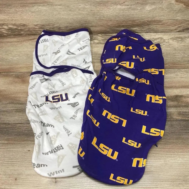 Gen2 2pk Swaddle Wraps sz 0-3m White 0-3m Used