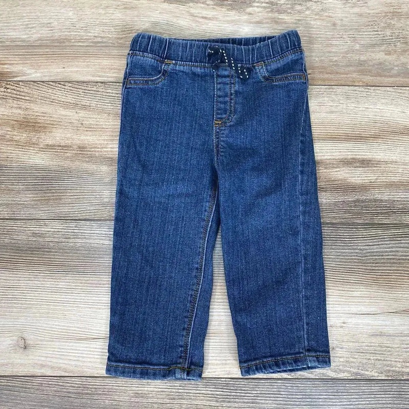 Jumping Beans Straight Fit Jeans sz 18m Blue 18m Used