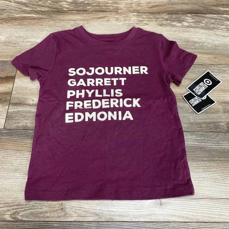 NEW Black History Month Graphic T-Shirt sz 4-5T Purple 4-5T New