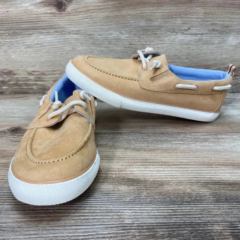 NEW Cat & Jack Reece Boat Shoes sz 3Y Tan 3Y New
