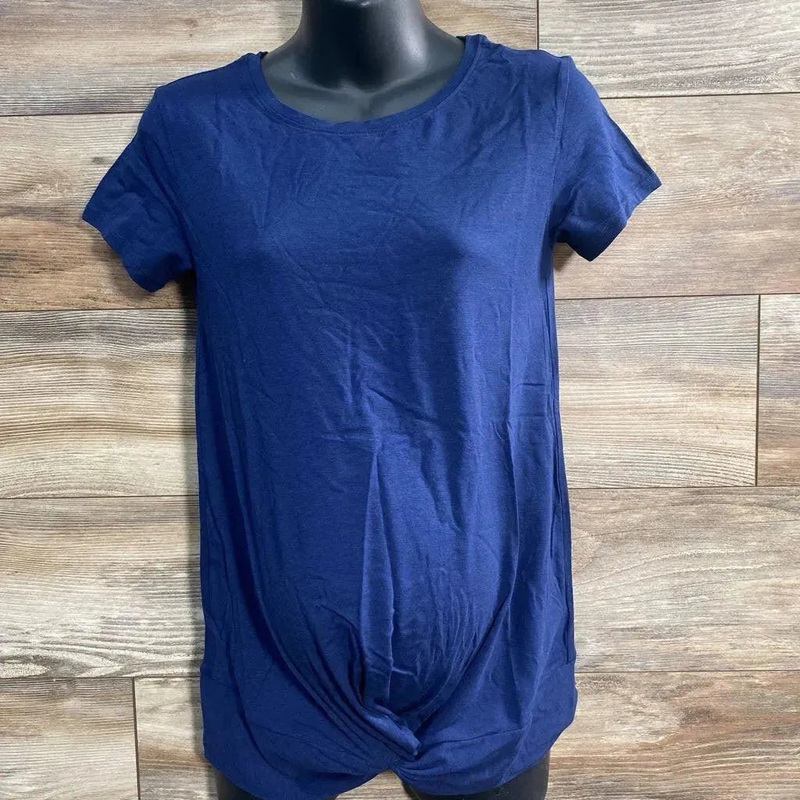 NEW Gap Maternity Twist-Knot T-Shirt sz XS Navy XS New