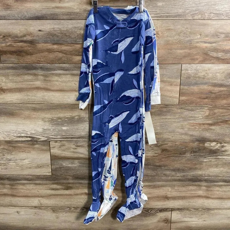 NEW Just One You 2Pk Whale Sleepers sz 5T Blue 5T New